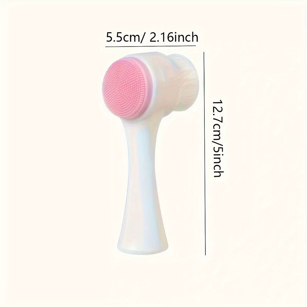 1Pc- Silicone Pet Paw Cleaner & Massage Brush - Dual-Sided Dog Grooming Tool for Healthy Coats and Claws