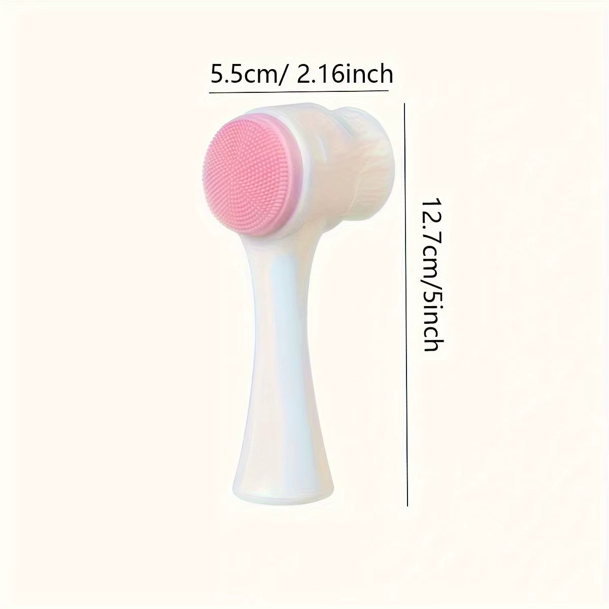 1Pc- Silicone Pet Paw Cleaner & Massage Brush - Dual-Sided Dog Grooming Tool for Healthy Coats and Claws